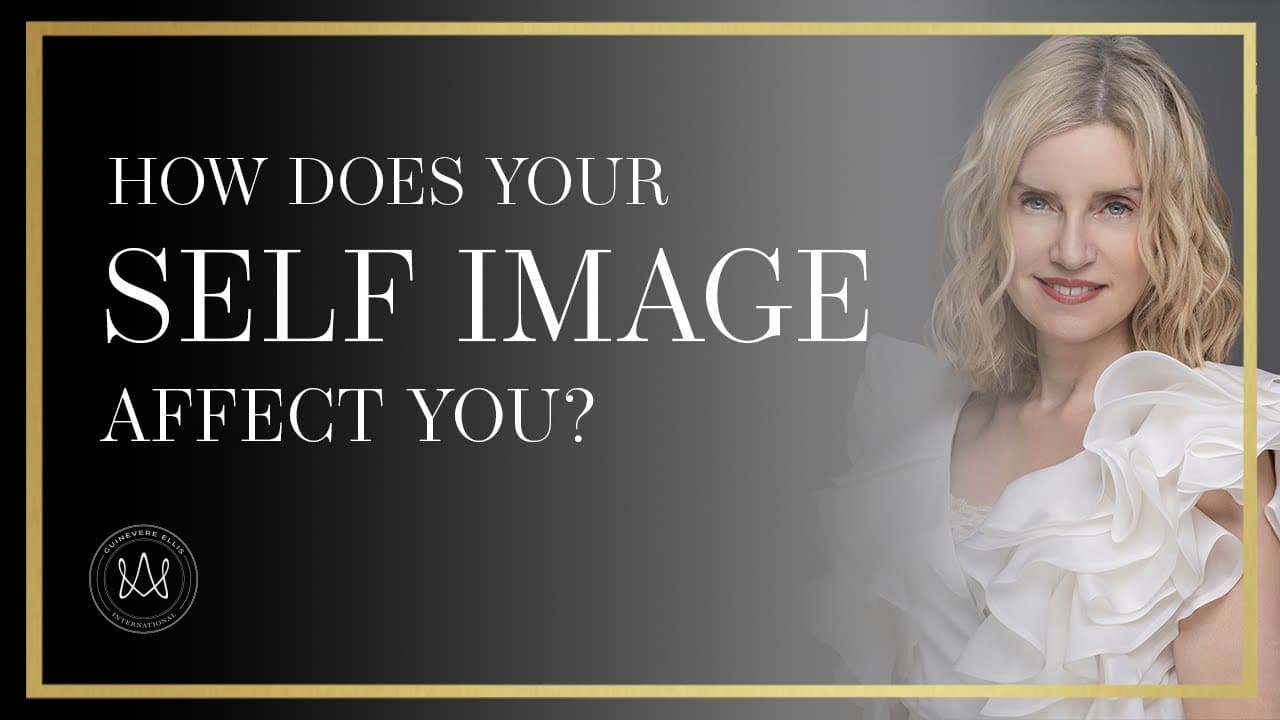 Guinevere Ellis speaking on her podcast about self-image and money