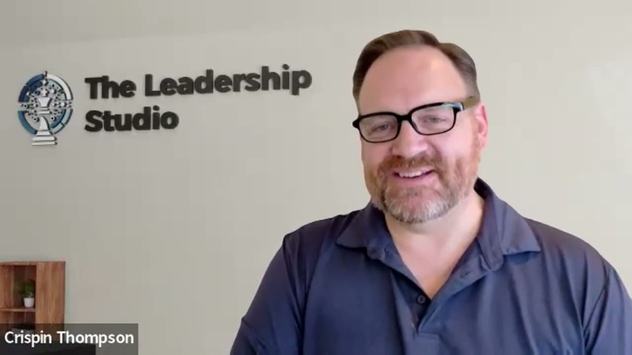 Crispin Thompson speaking on the Profiles in Leadership podcast about decisive leadership