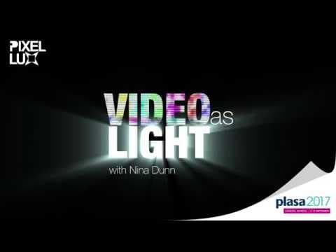Panel of lighting and video designers speaking at PLASA 2017