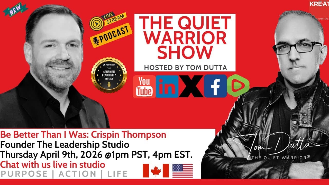 Crispin Thompson interviewed on the Quiet Warrior Show