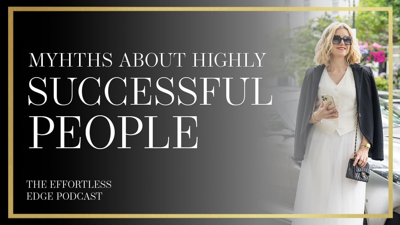 Guinevere Ellis speaking on a podcast episode about myths of success