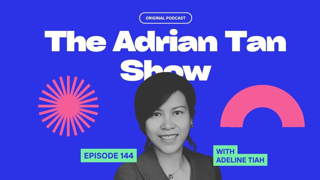 Adeline Tiah in conversation with Adrian Tan about career reinvention and the future of work