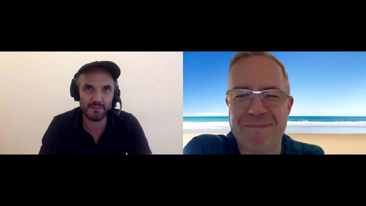 Graham Brown speaking with Andrew Turner on The G&T Sessions Podcast