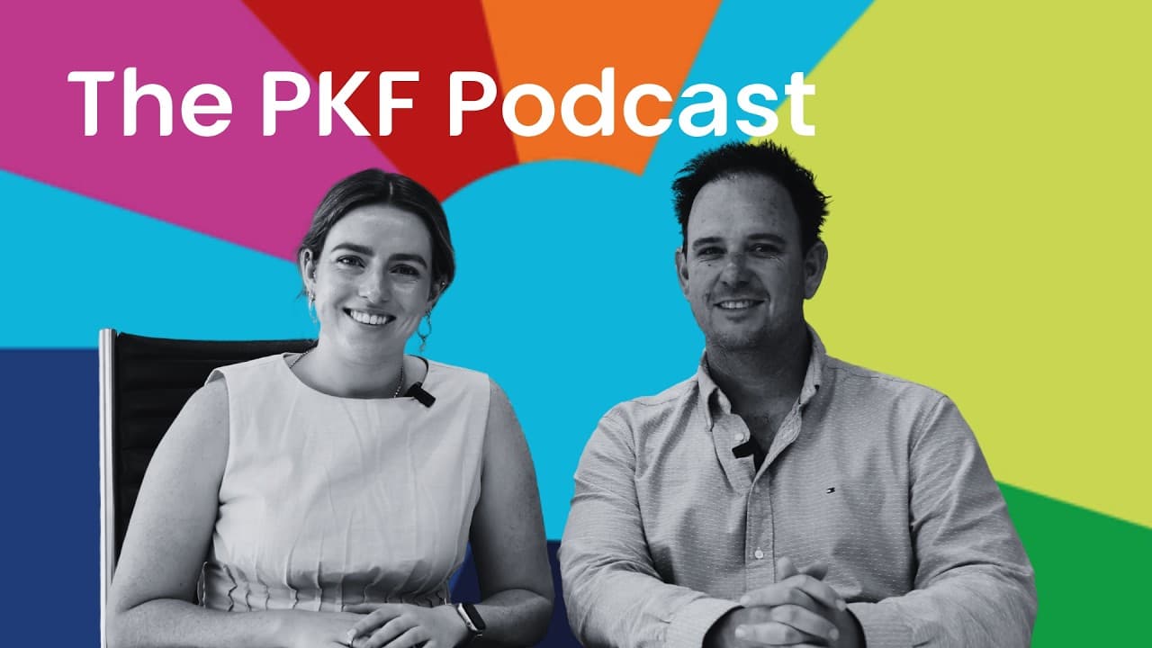 Jim Allenby on The PKF Podcast discussing sustainability reporting for Australian businesses
