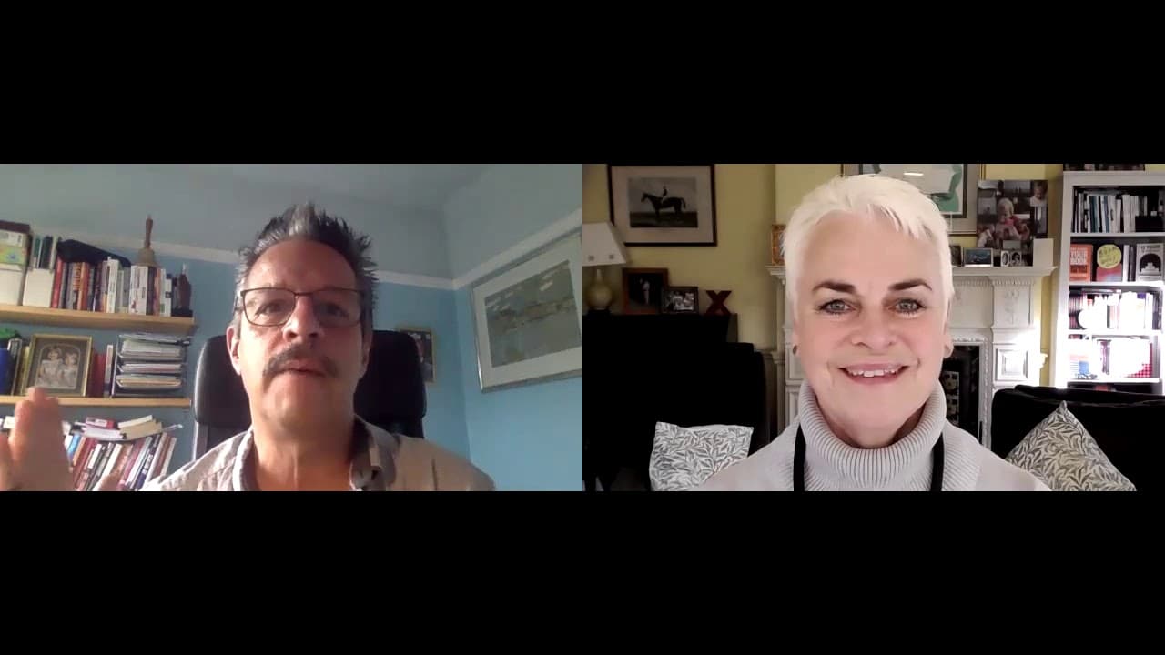 David Horne talking about funding for female and diverse founders