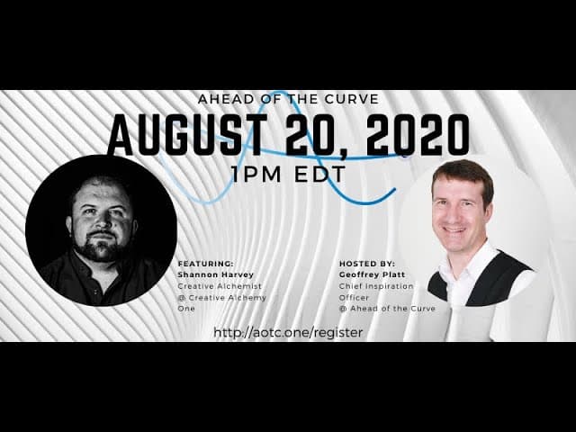 Shannon Harvey speaking on Ahead of the Curve about content creation for extended reality