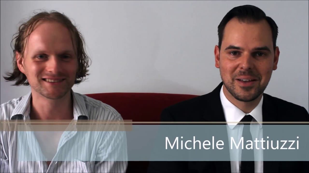Michele Mattiuzzi speaking in an interview