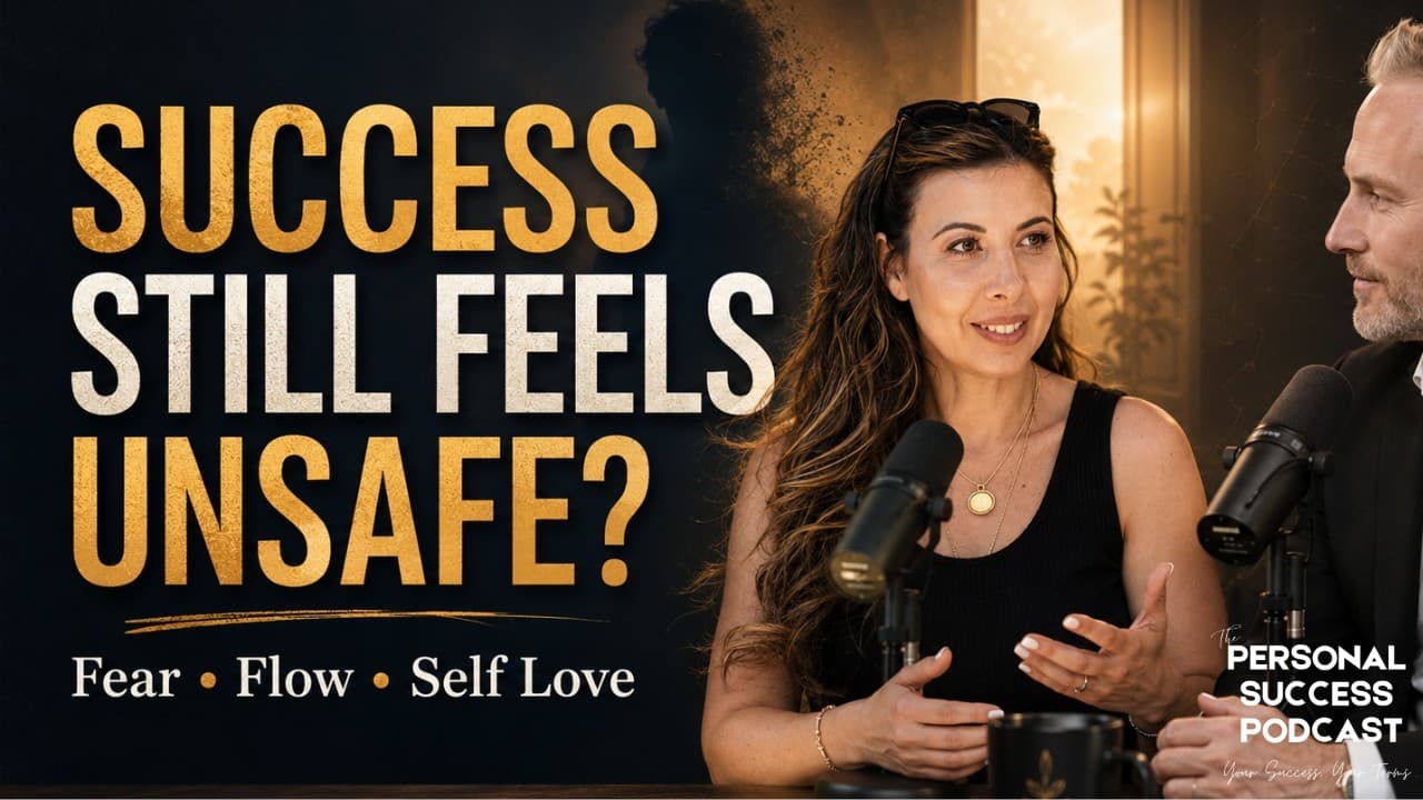 Dr. Maria-Elena Lukeides speaking on The Personal Success Podcast
