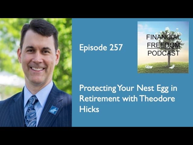 Theodore Hicks on the Richardson Law Offices podcast talking about protecting a nest egg in retirement