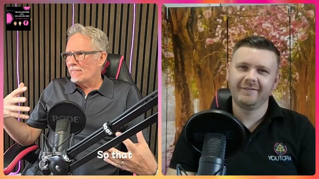 Hugo Brooks speaking on The Ups and Downs of a Small Business Owner podcast about founders and ambition