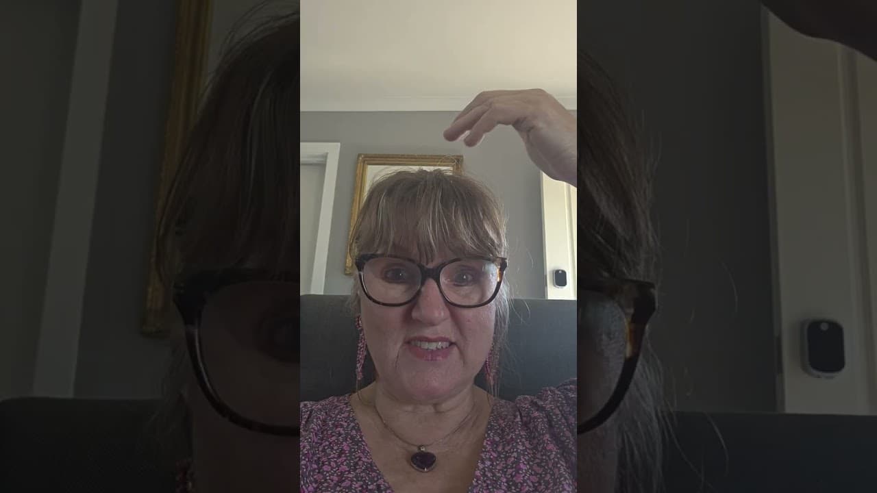 Leanne Sheargold speaking on her Innate Wisdom video about childhood memories that returned at 52