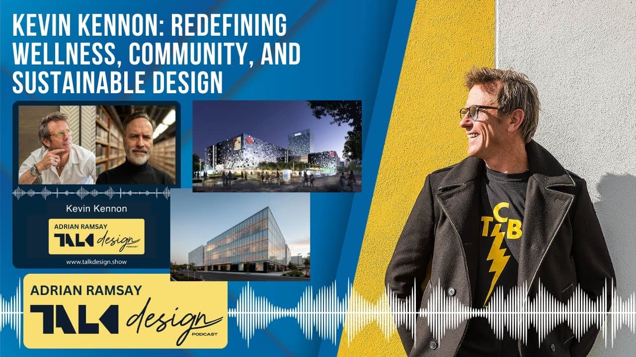 Architect Kevin Kennon speaking on the TALKdesign podcast about Ground Zero and designing with the land