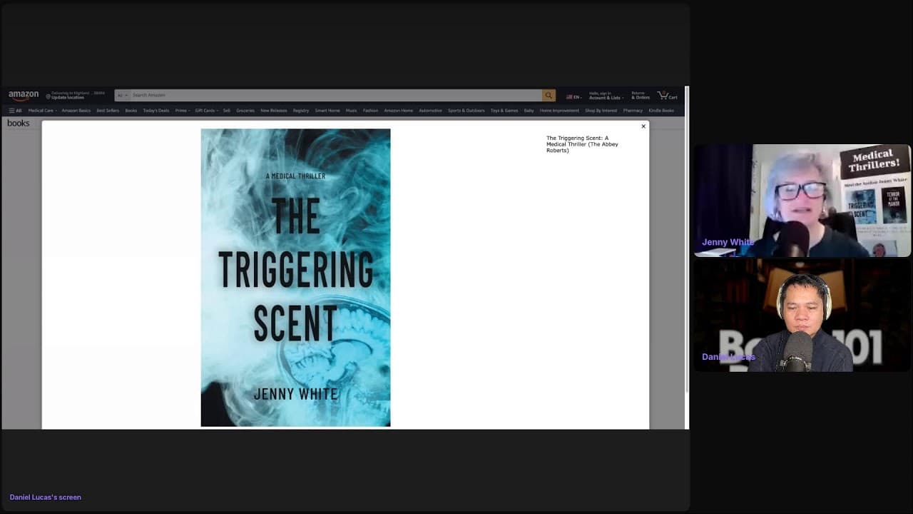 Jennifer White, nurse turned medical thriller author, in a Book 101 Review interview