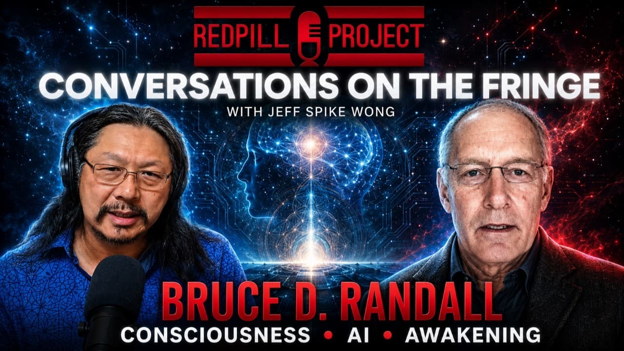 Bruce Randall speaking about consciousness and artificial intelligence on Conversations on the Fringe