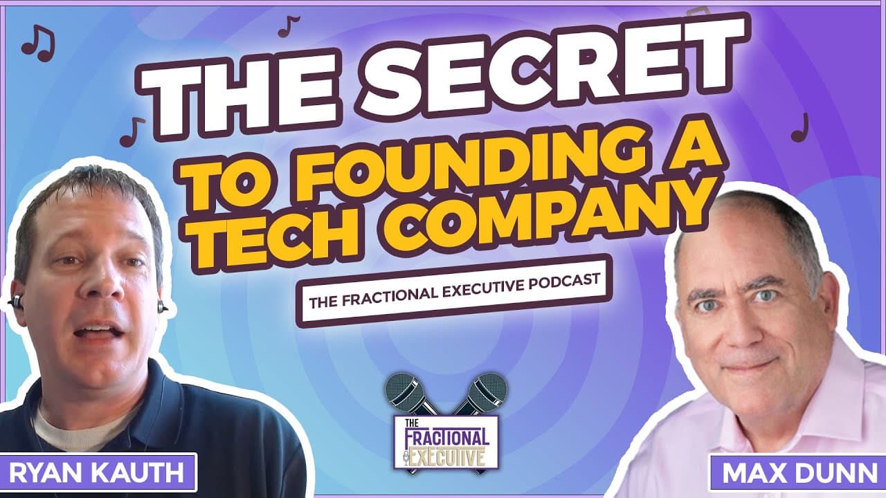 Max Dunn speaking on The Fractional Executive podcast about growing Silicon Publishing